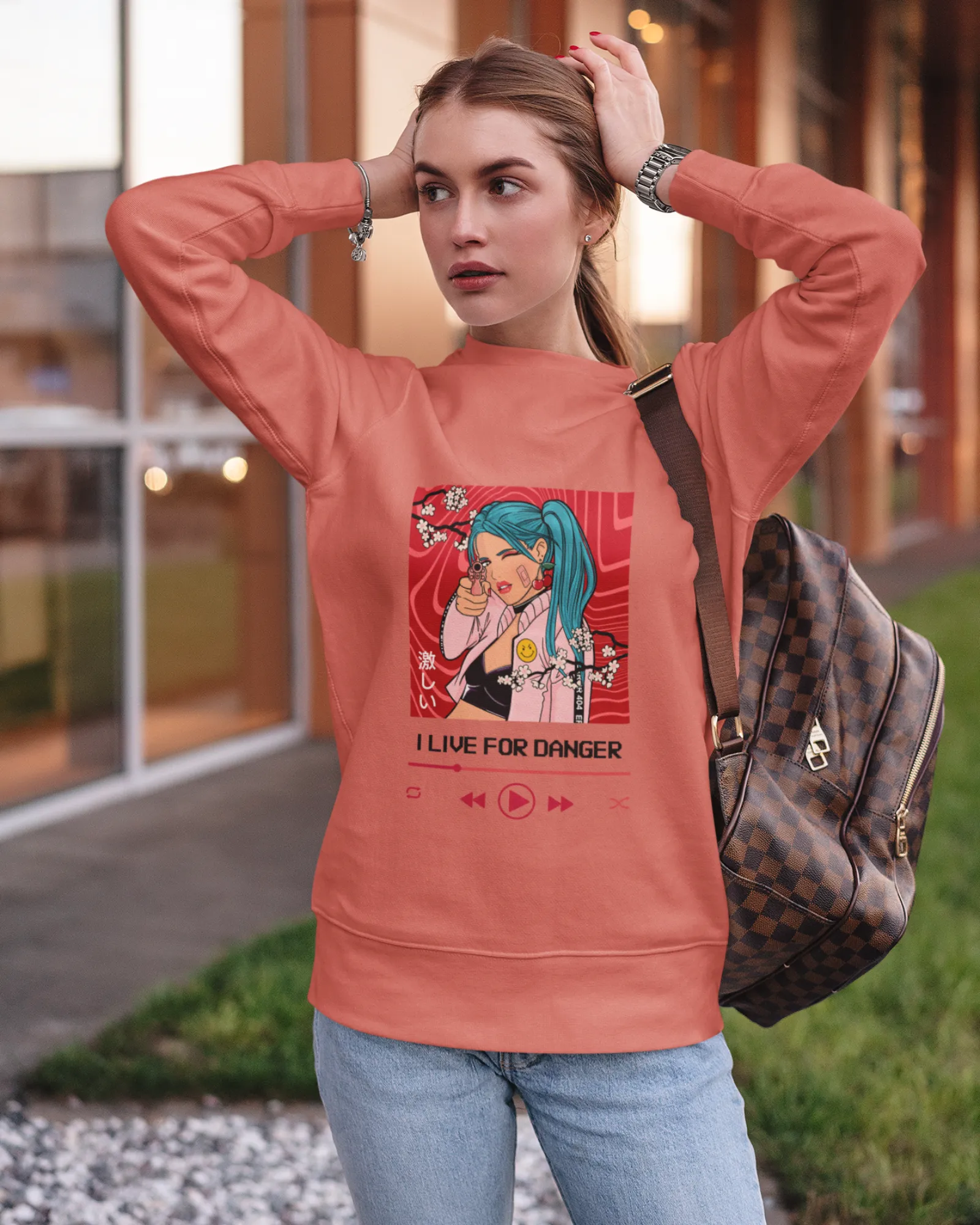I Live for Danger - Women's Sweatshirts