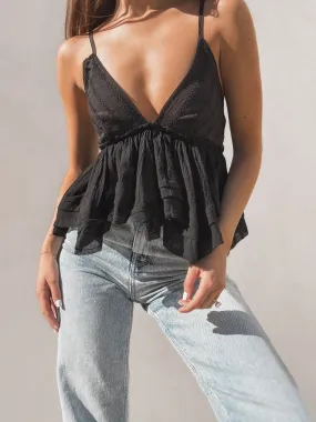 In Your Dreams Ruffle Top