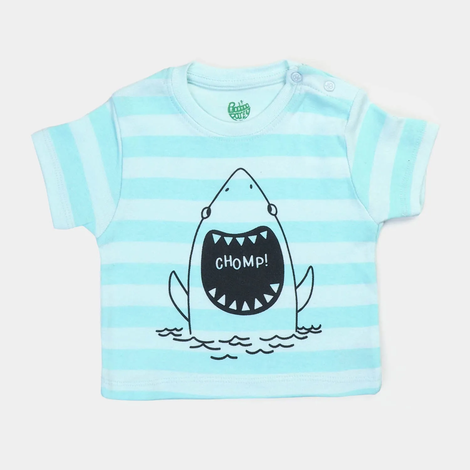 Infant Boys Rib T-Shirt 3Pcs Sea Champ - Multi