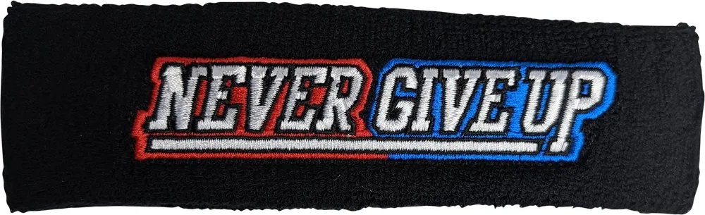 JOHN CENA Black Headband Wristbands Set WWE