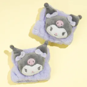 Kuromi Plushie Wristband Set - 2 pcs