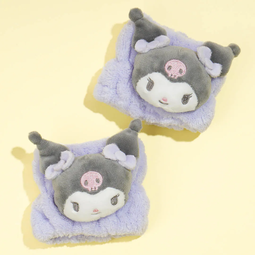 Kuromi Plushie Wristband Set - 2 pcs