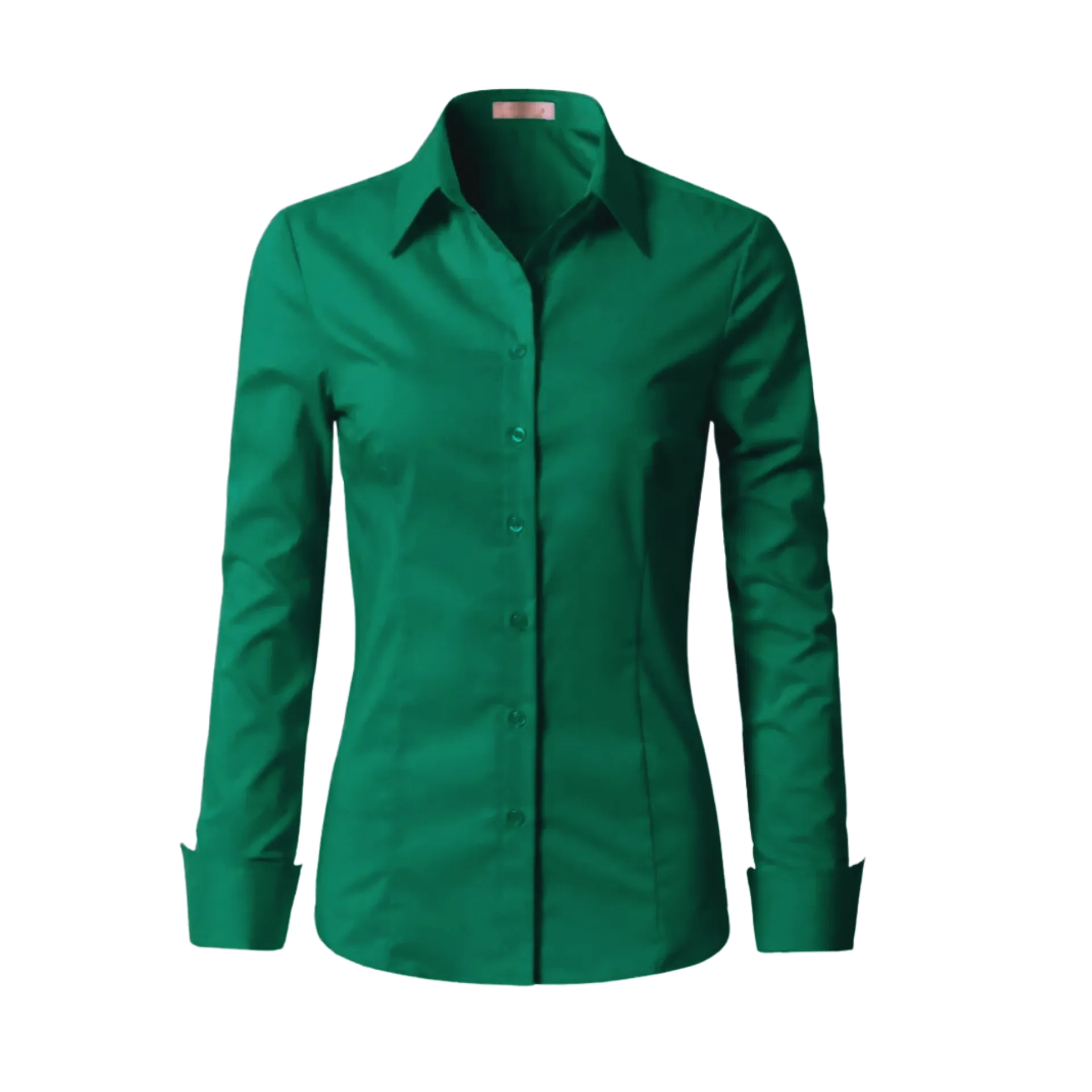 Ladies' Solid Stretch Twill Woven Shirt