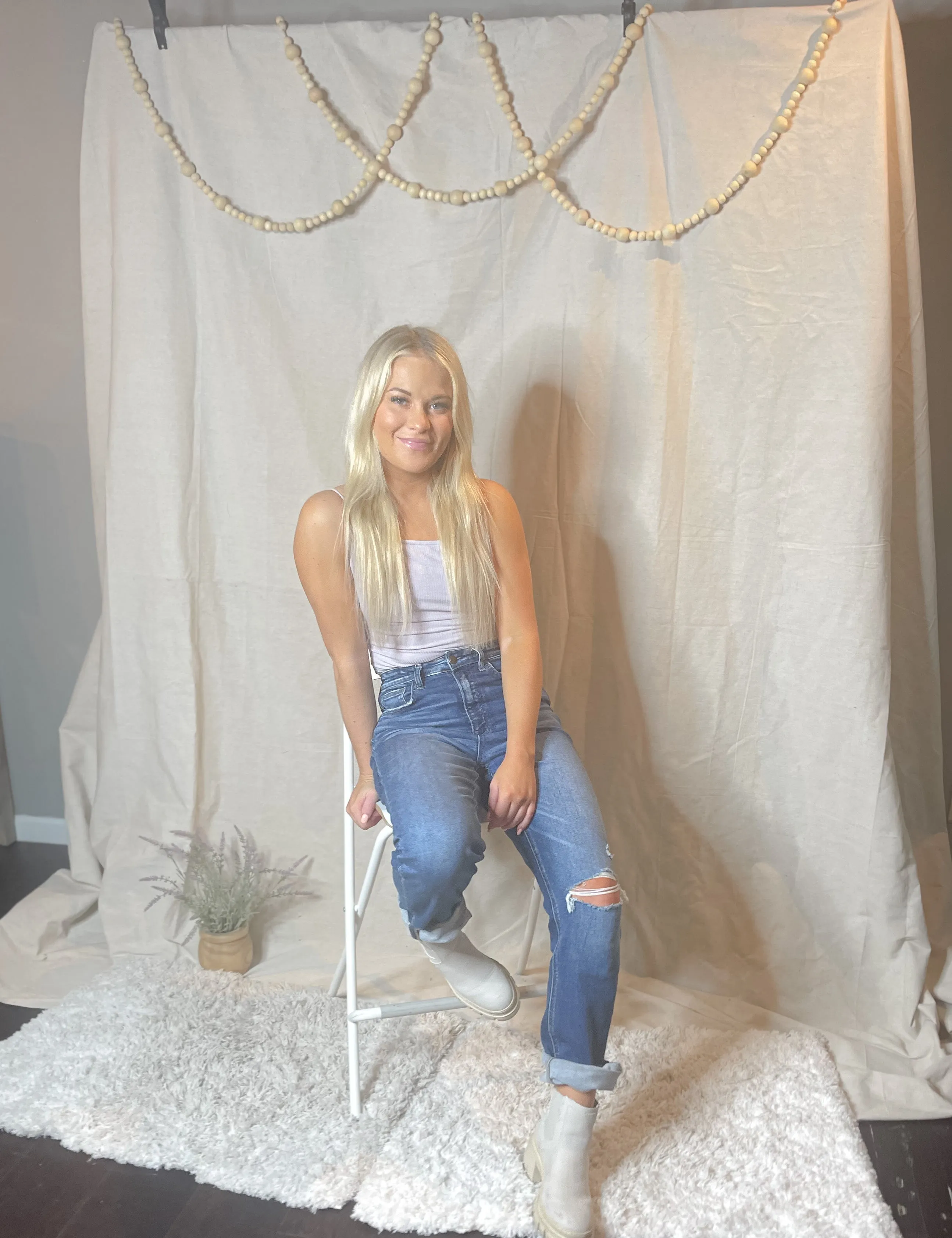 Lavender Twist Back Bodysuit