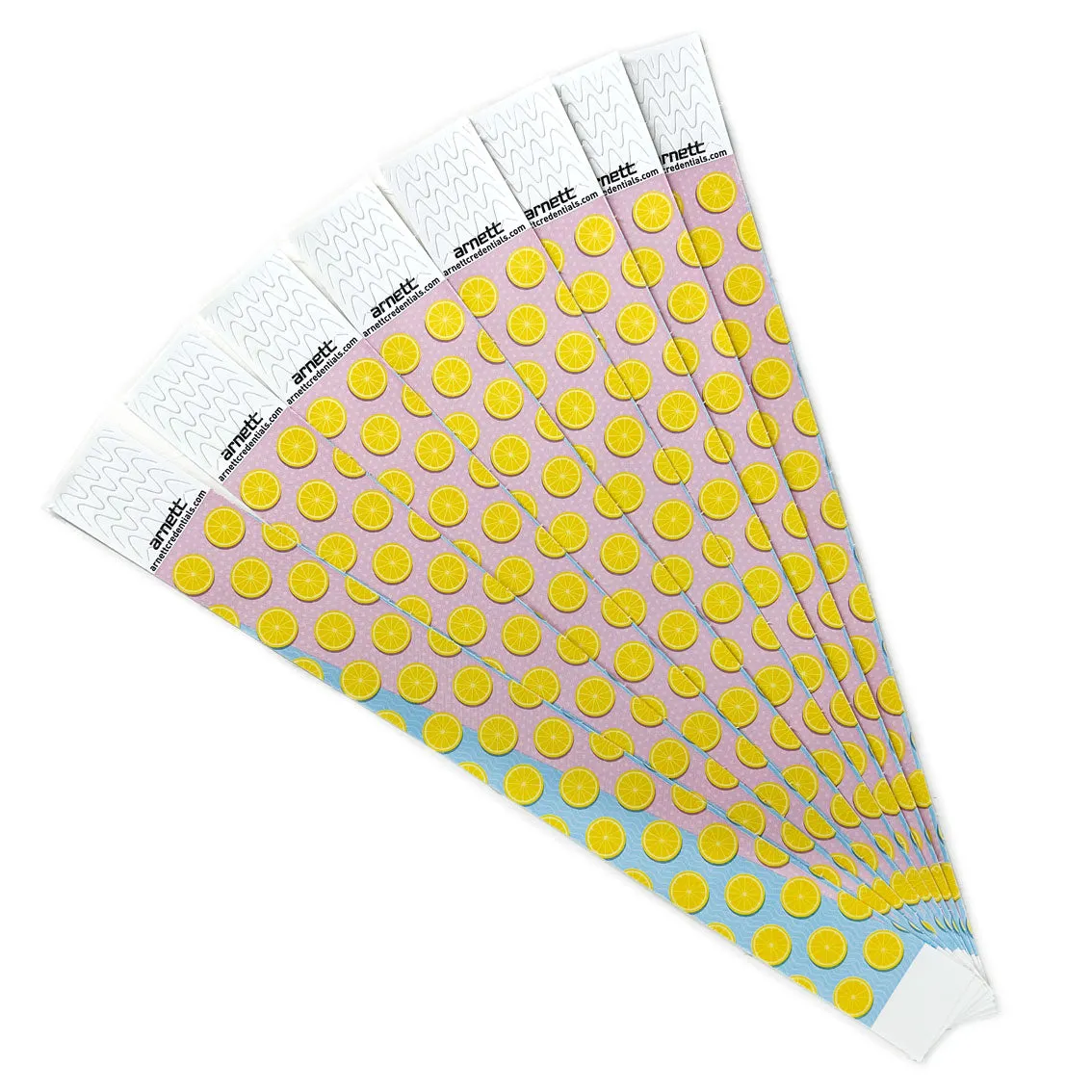 Lemonade | Full Color Tyvek Wristbands