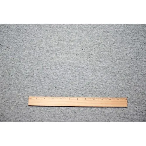 Light Fog Gray Textured Baby French Terry Knit Fabric