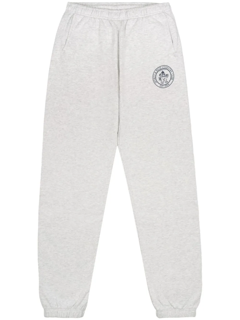 lion crest-print track pants