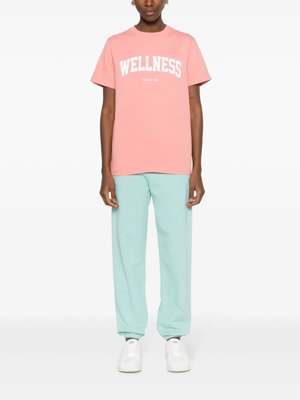 logo-print cotton track pants
