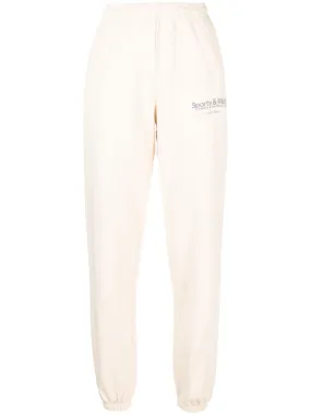 logo-print elasticated pants