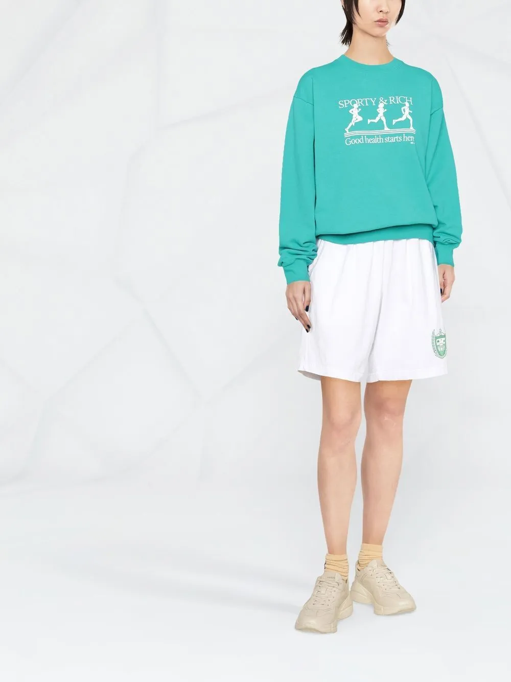 logo-print sweatshirt