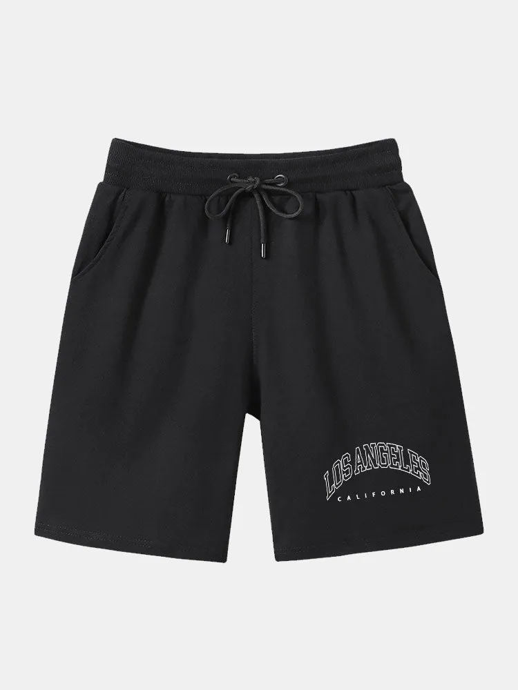 Los Angeles Print T-Shirt & Shorts
