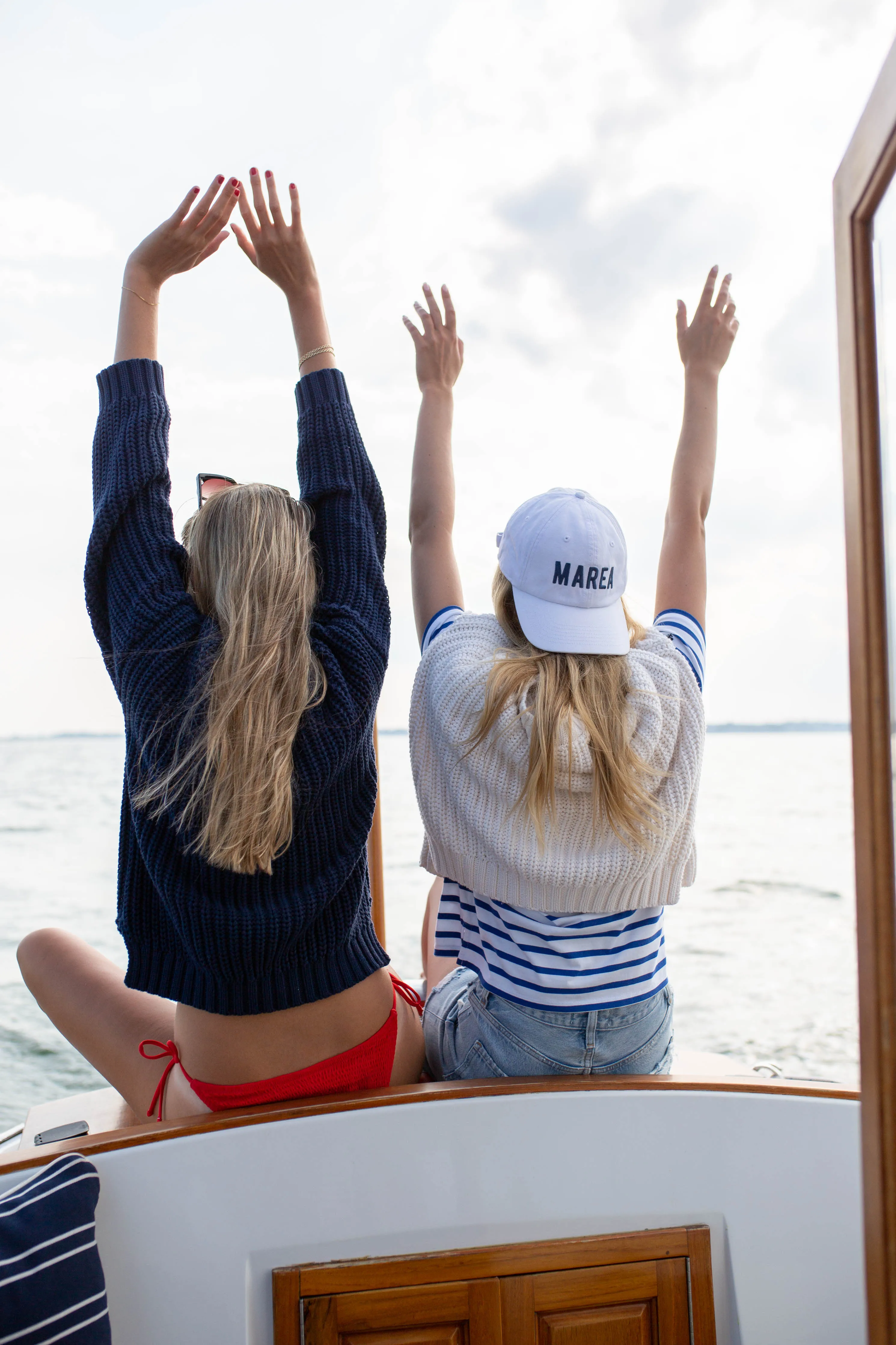 Marea  Baseball Hat - White