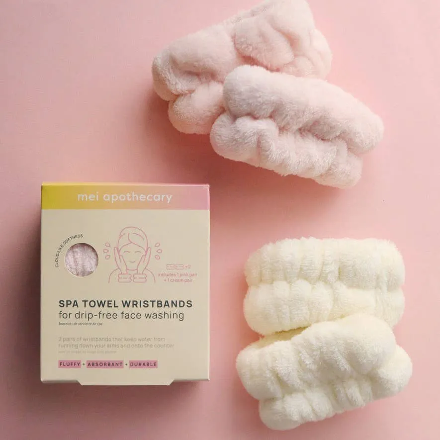 Mount Lai - Mei Apothecary Spa Towel Wristbands