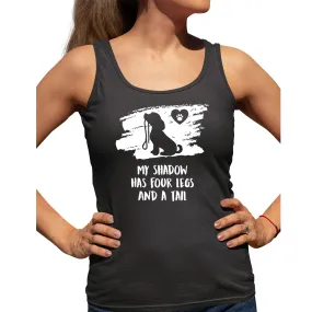 My shadow has four legs and a tail Women's Tank Top