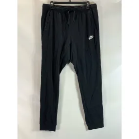 NIKE Sportswear Men's Black Lightweight Drawstring Pull-On Jogger Sweatpant SZ M