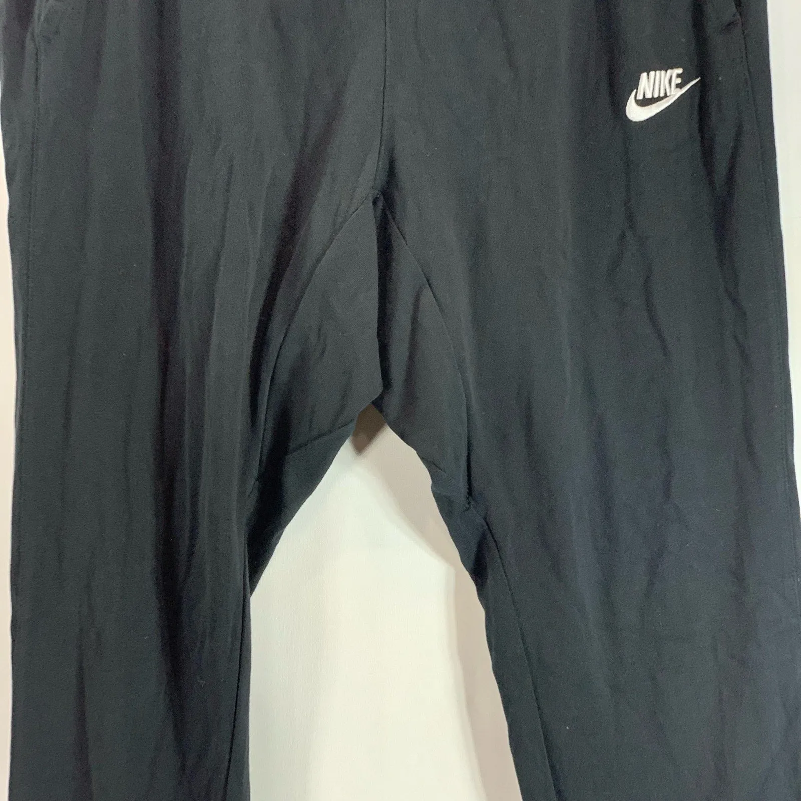 NIKE Sportswear Men's Black Lightweight Drawstring Pull-On Jogger Sweatpant SZ M