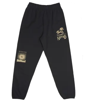 NOMAD LOGO SWEATPANTS BLACK