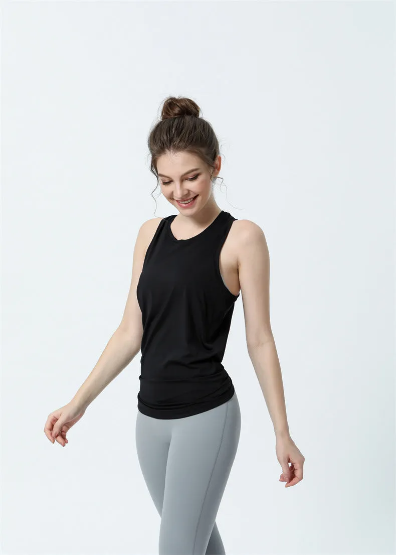 Open Back Sports Tank Top