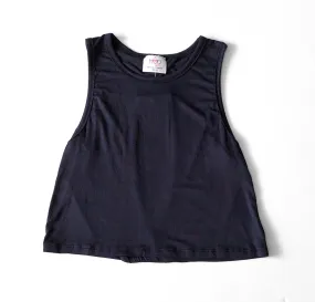 Open Back Tank Navy