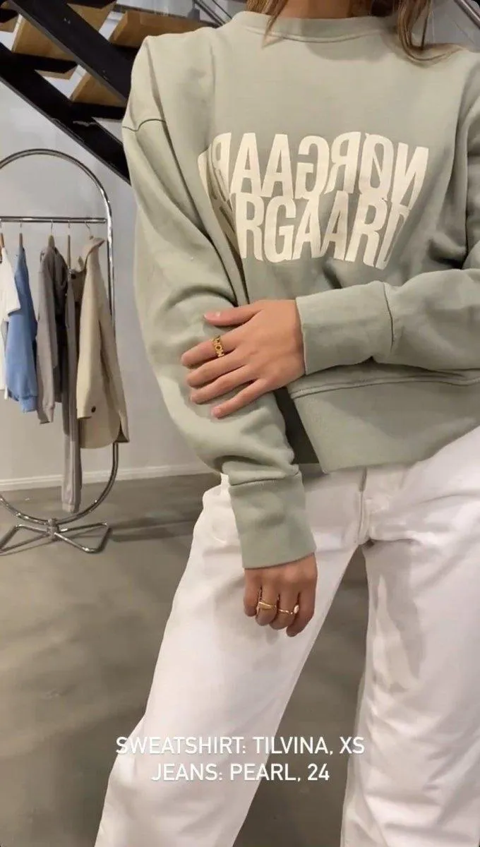 Organic Sweat Tilvina P - Light Army