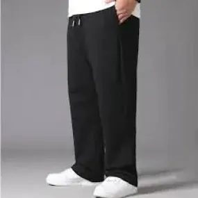 Oversized Black Casual Sweatpants