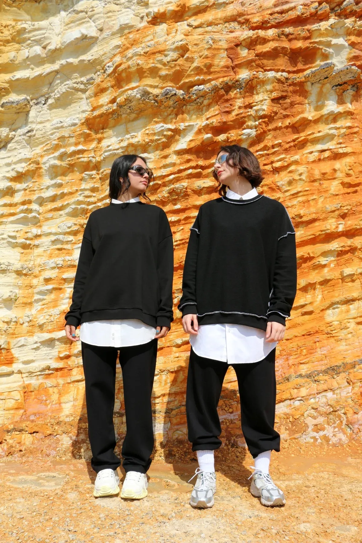 Oversized on Both Sides Reversible Sweatshirt by Plouf (various colors)