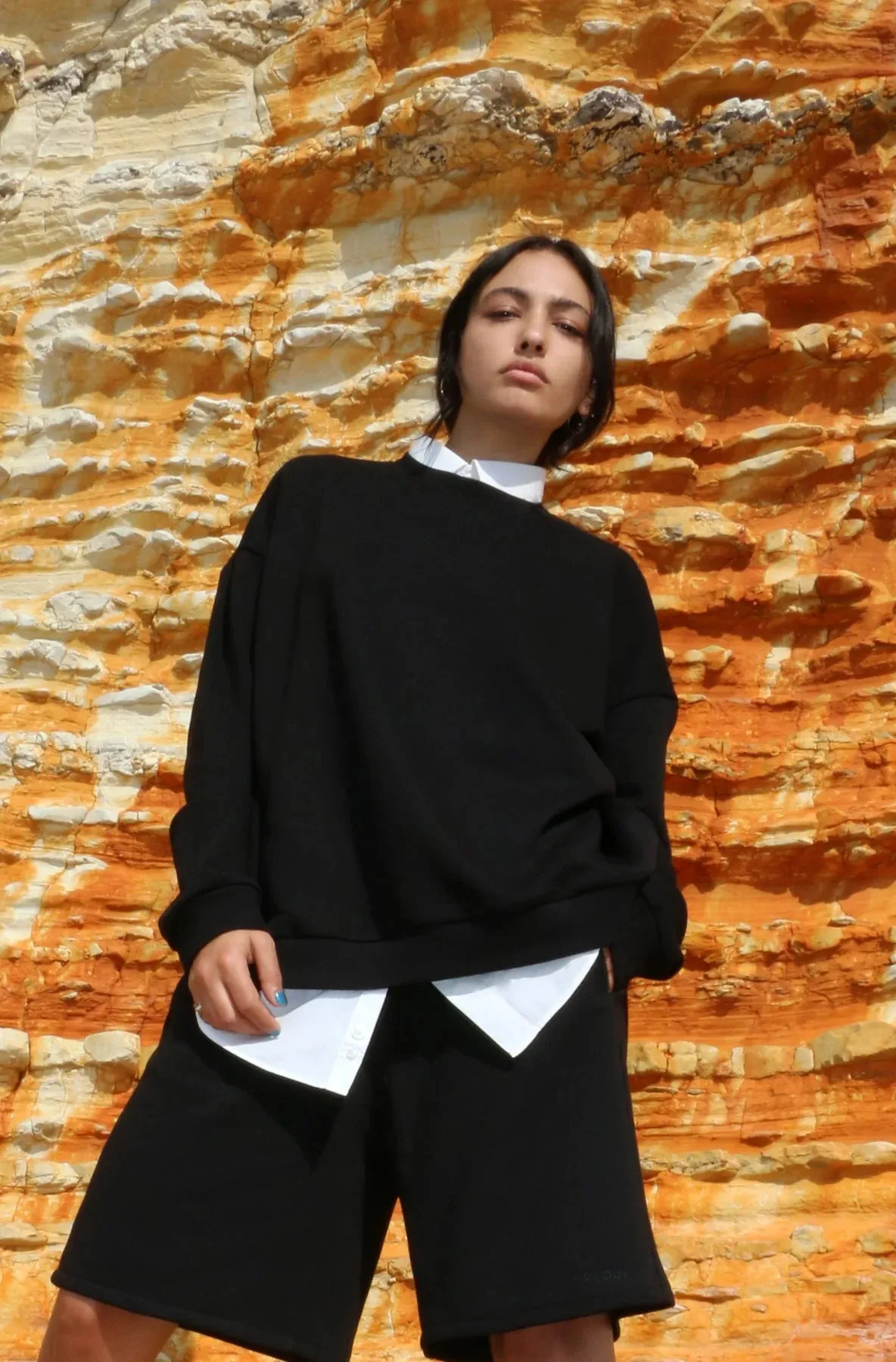 Oversized on Both Sides Reversible Sweatshirt by Plouf (various colors)