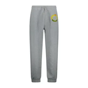 'Oxted' Logo Cuffed Sweat Pants Grey