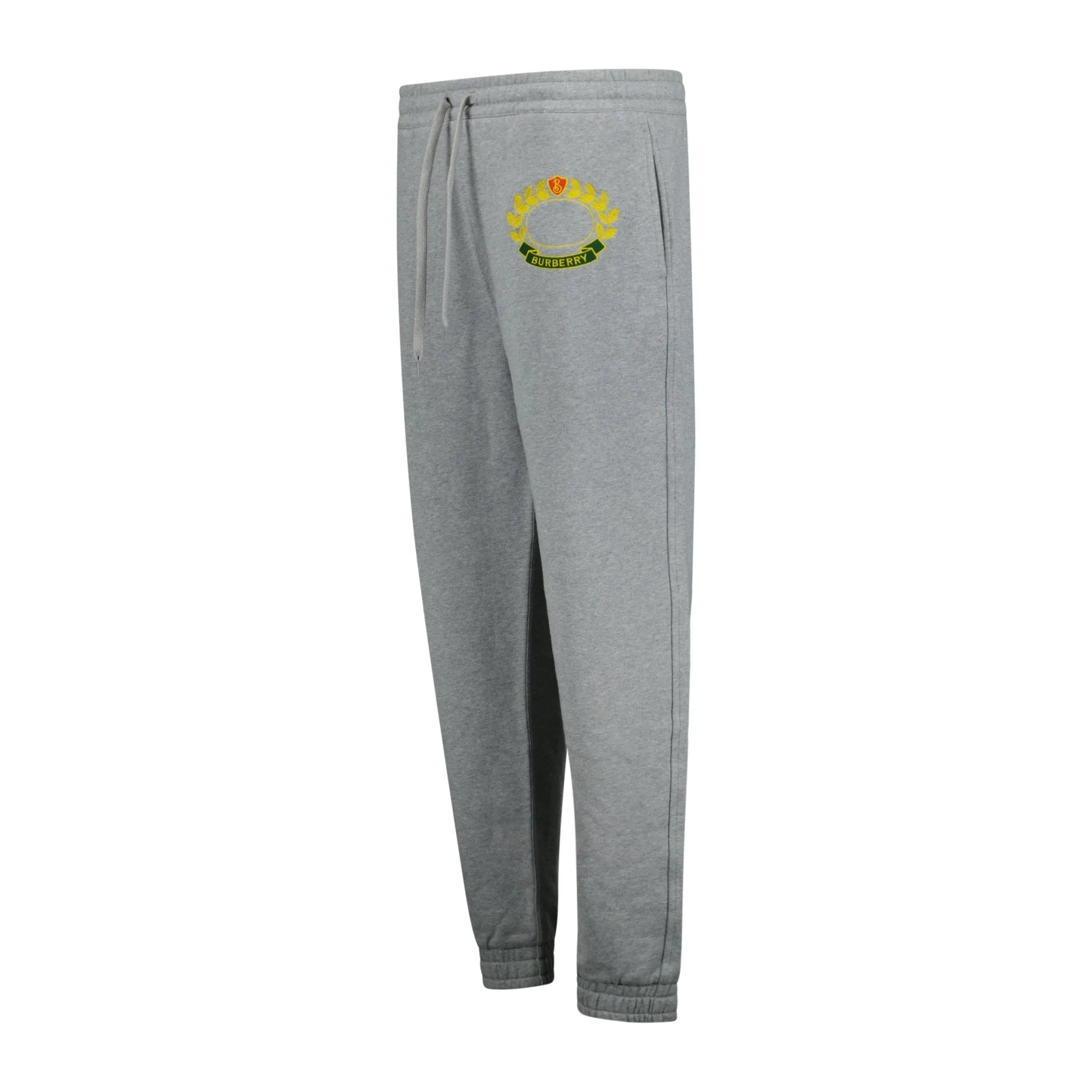 'Oxted' Logo Cuffed Sweat Pants Grey