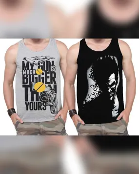 (Pack of 2) Men Vest / Multicolor