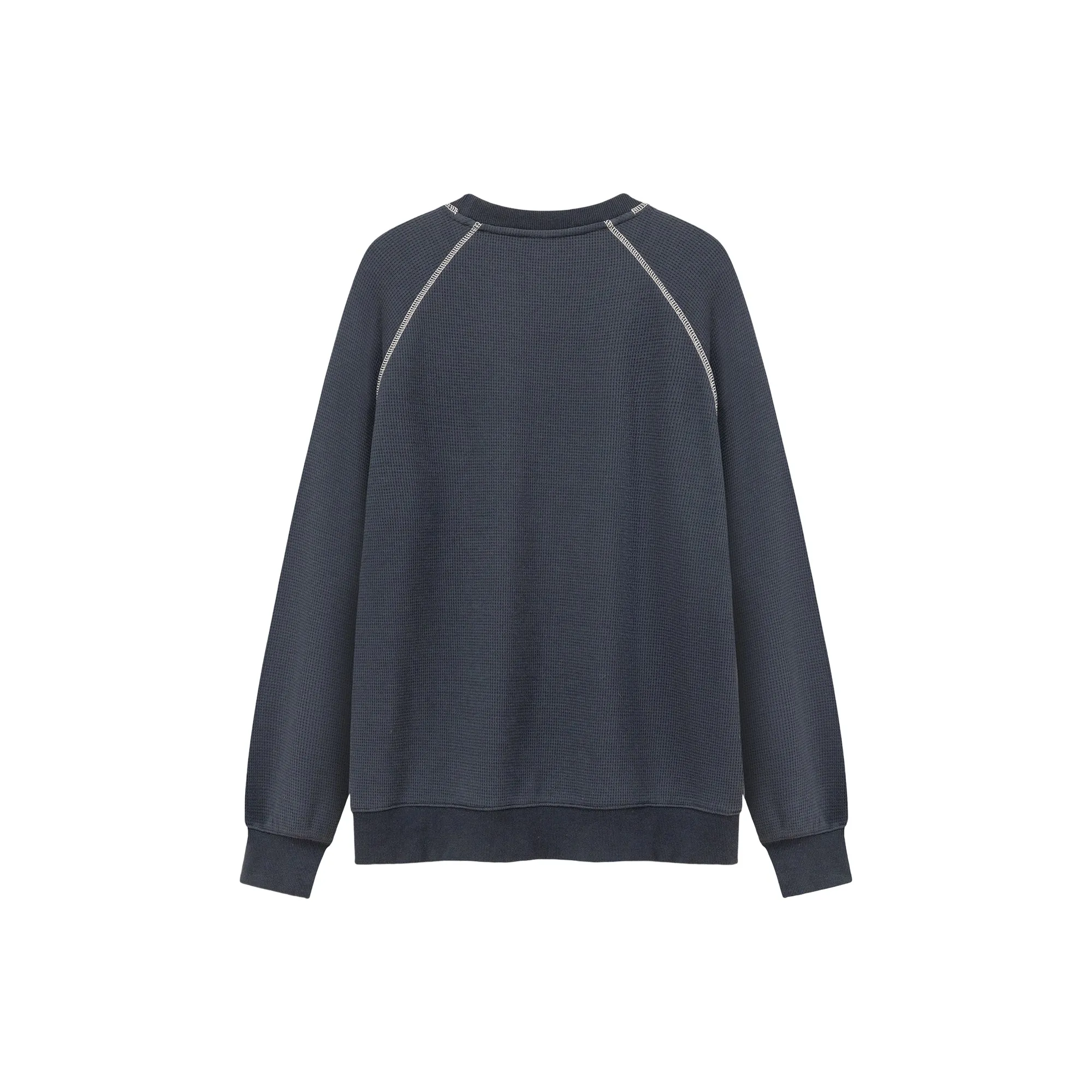 Queen Sporty Stitch Waffle Sweatshirt