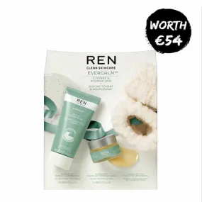 REN Evercalm Cleanse & Nourish Gift Set Discontinued