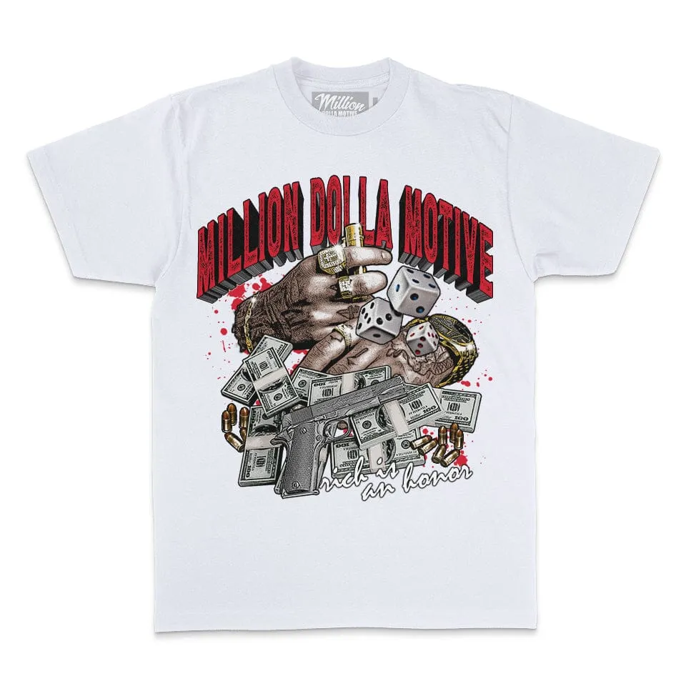 Rich is an Honor - White T-Shirt