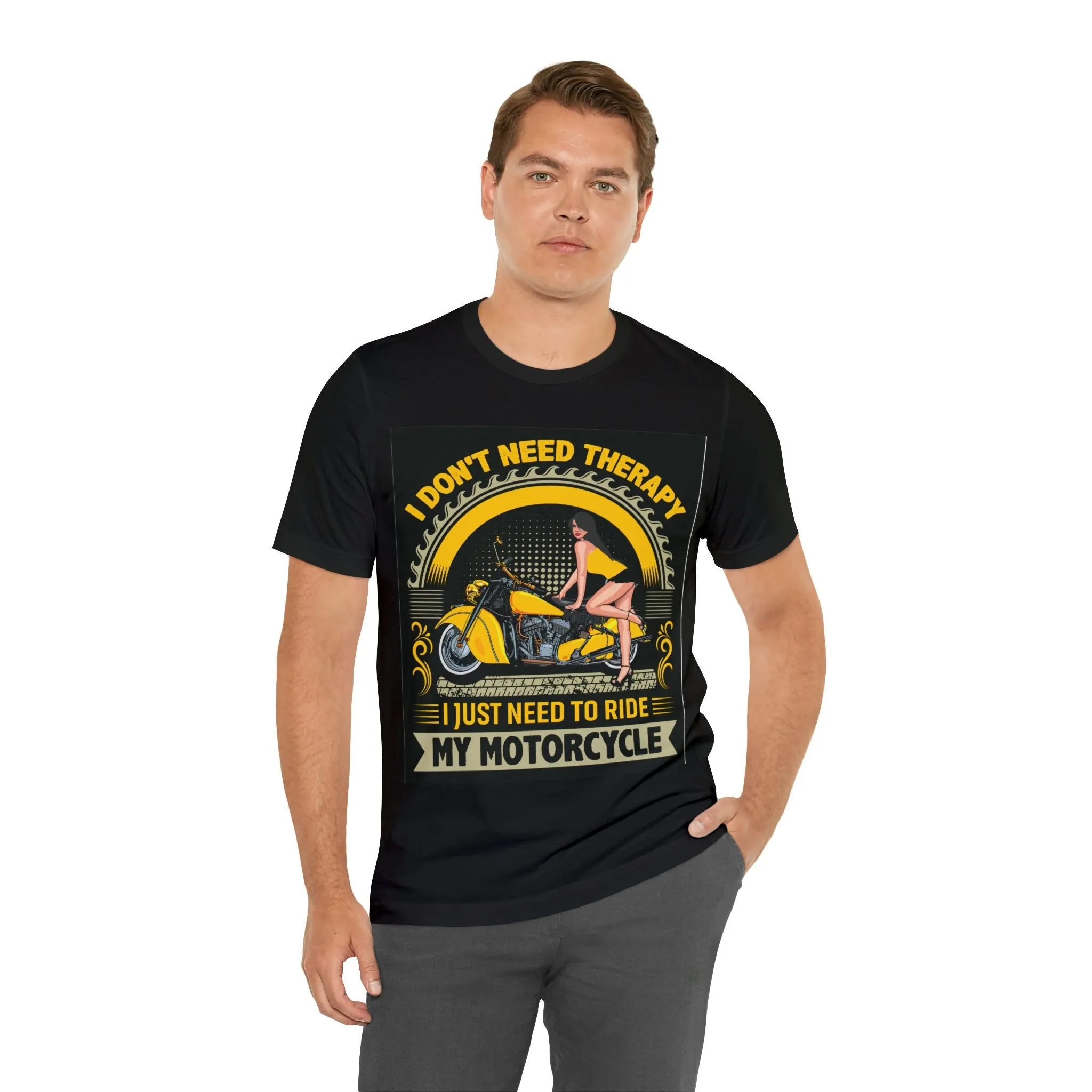 Rider T-Shirt -Funny Cat | Custom vintage Apparel printing-unisex gift vintage tees-Motorcycle T-shirt