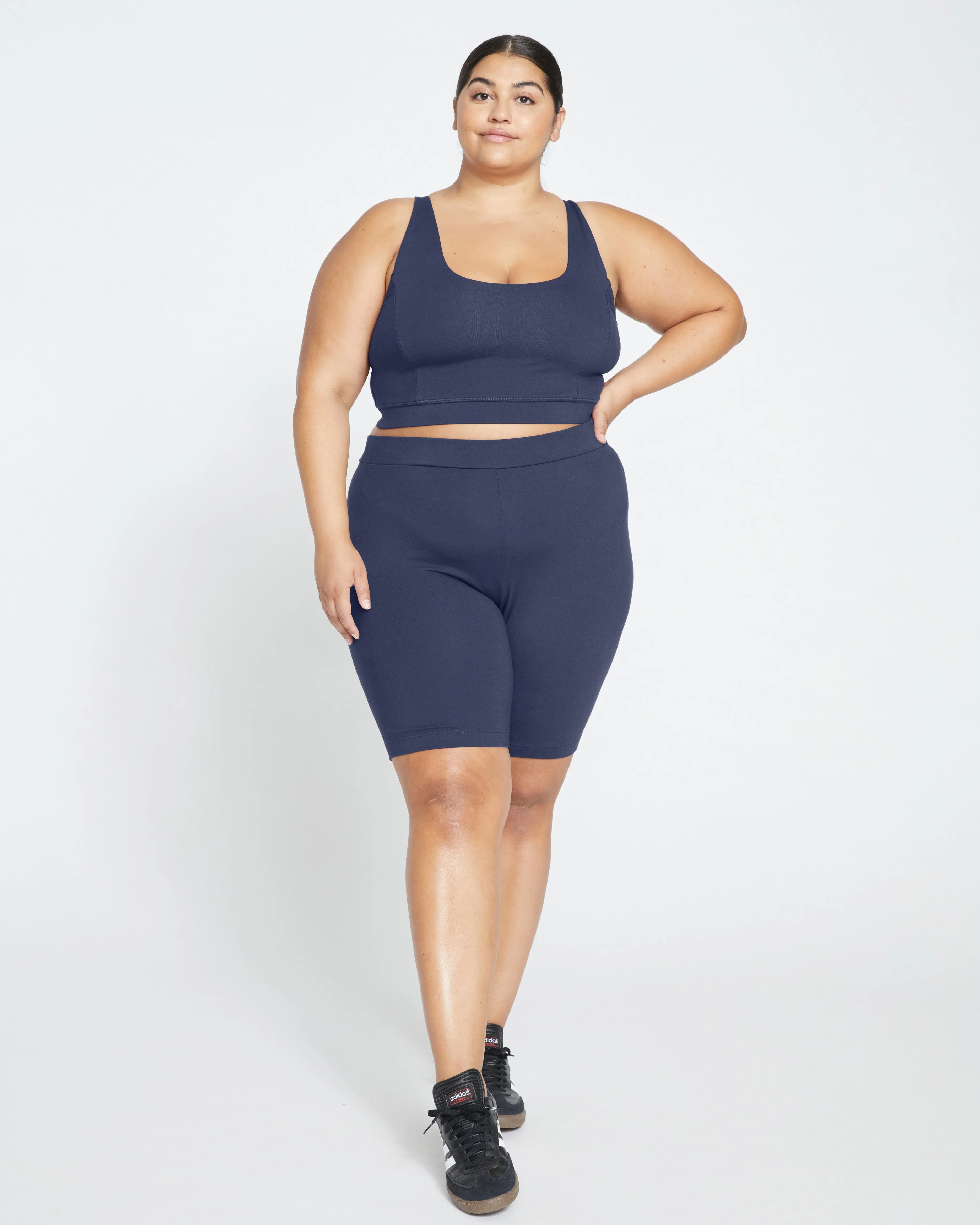 Roya Bike Shorts - Midnight