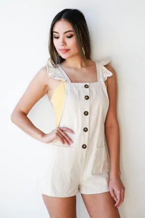 ruffle strap jumper