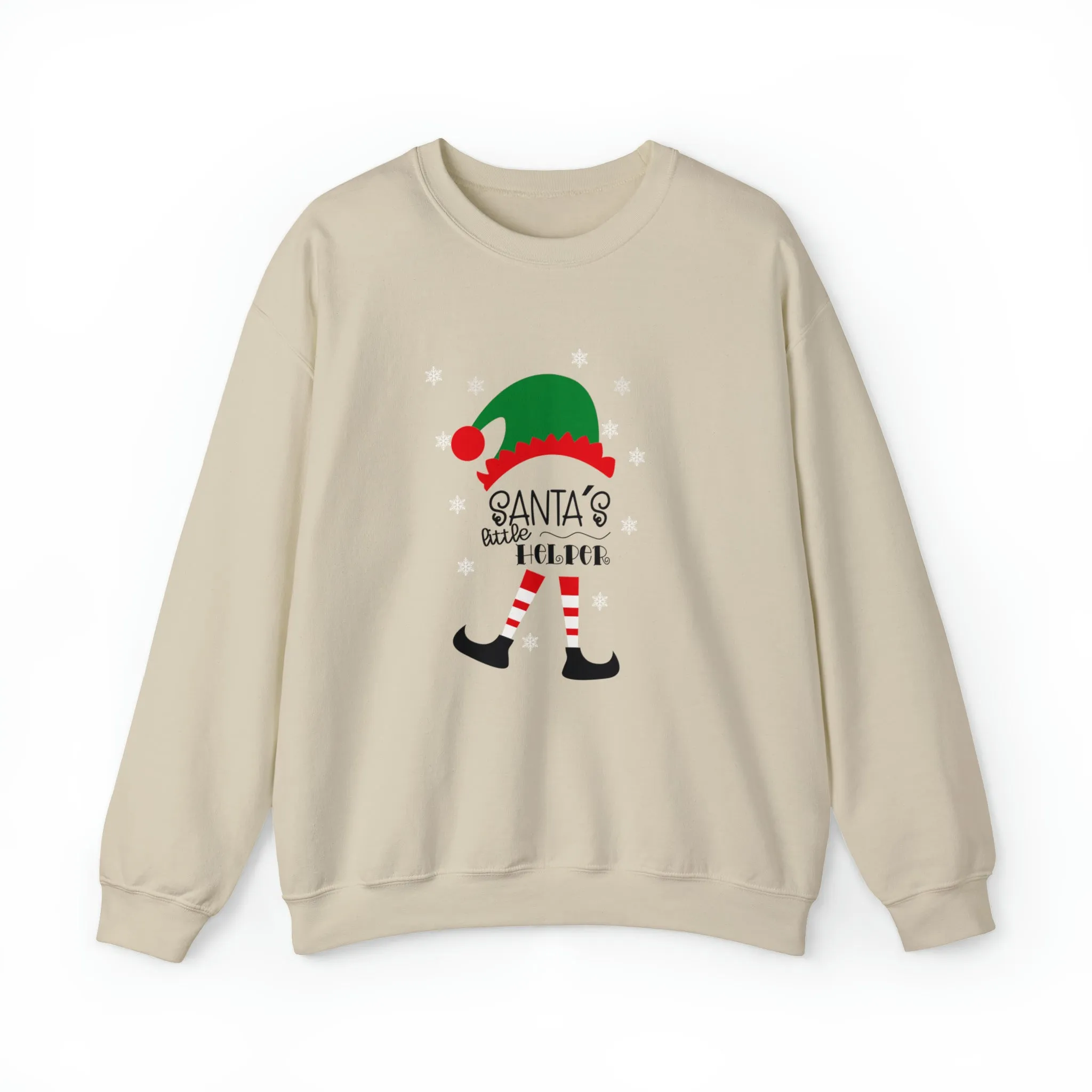 Santa's Little Helper Sweatshirt,Christmas Shirt,Christmas Gift,Trendy Christmas Tshirt,Santa Shirt, Christmas Party Tee, Matching Christmas