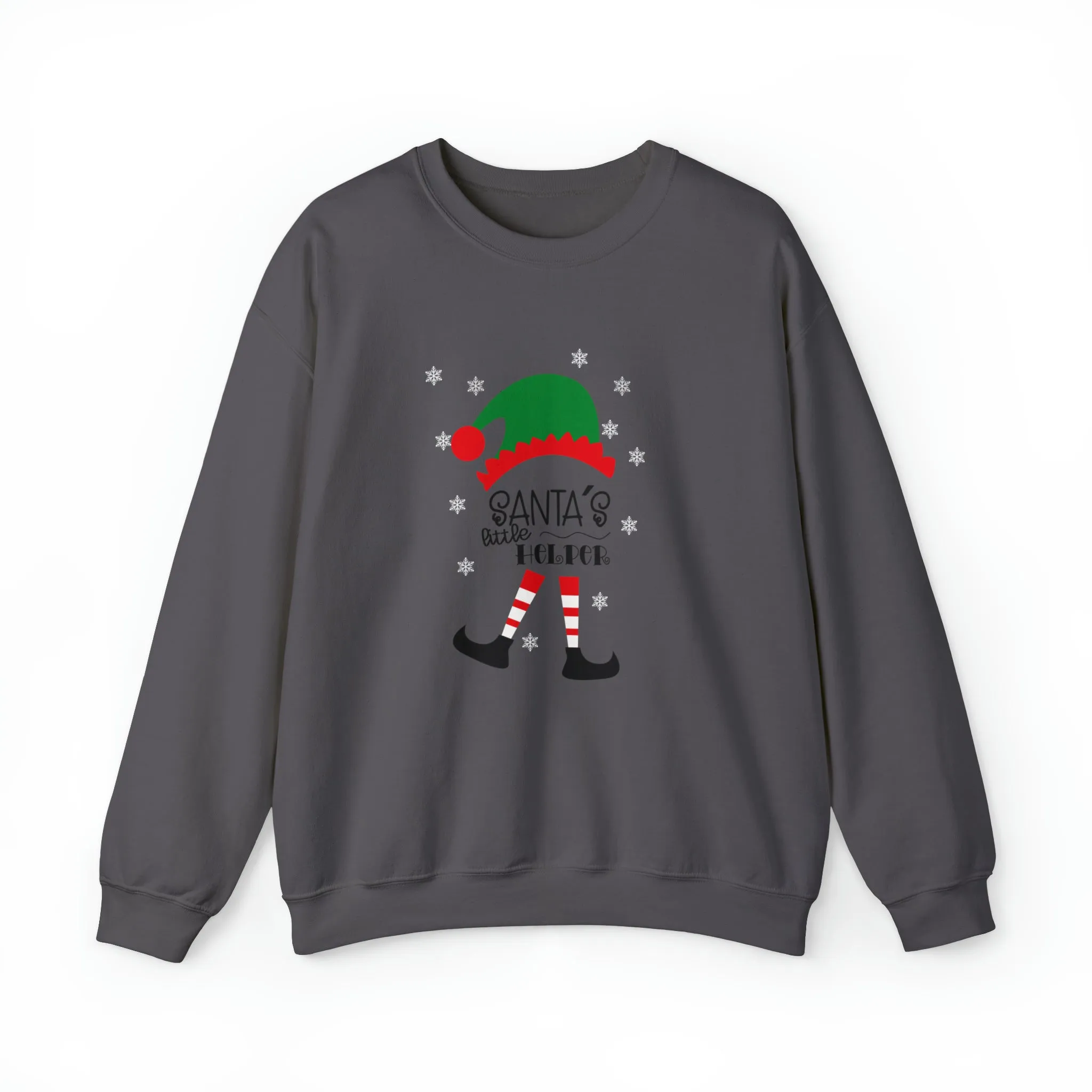 Santa's Little Helper Sweatshirt,Christmas Shirt,Christmas Gift,Trendy Christmas Tshirt,Santa Shirt, Christmas Party Tee, Matching Christmas