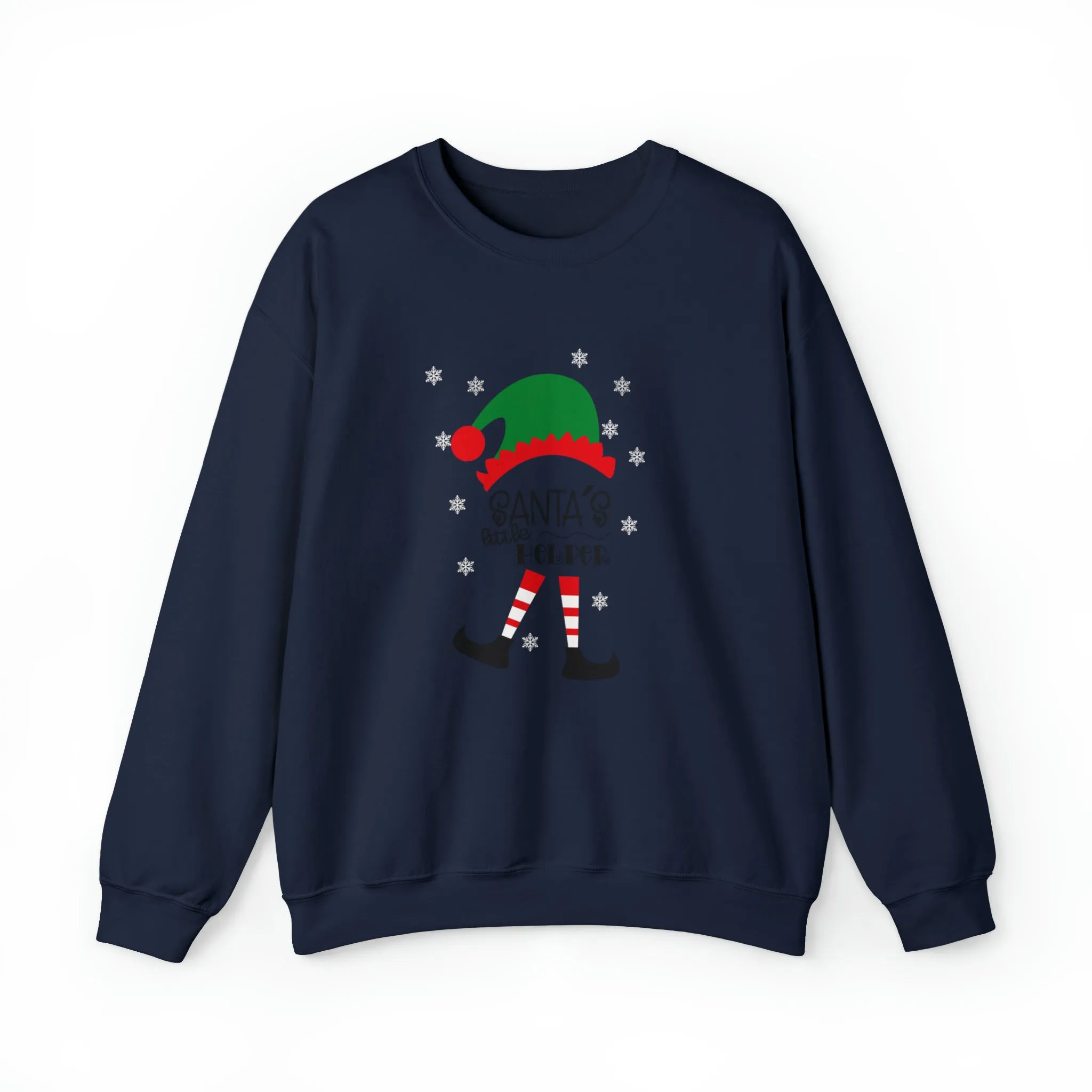 Santa's Little Helper Sweatshirt,Christmas Shirt,Christmas Gift,Trendy Christmas Tshirt,Santa Shirt, Christmas Party Tee, Matching Christmas