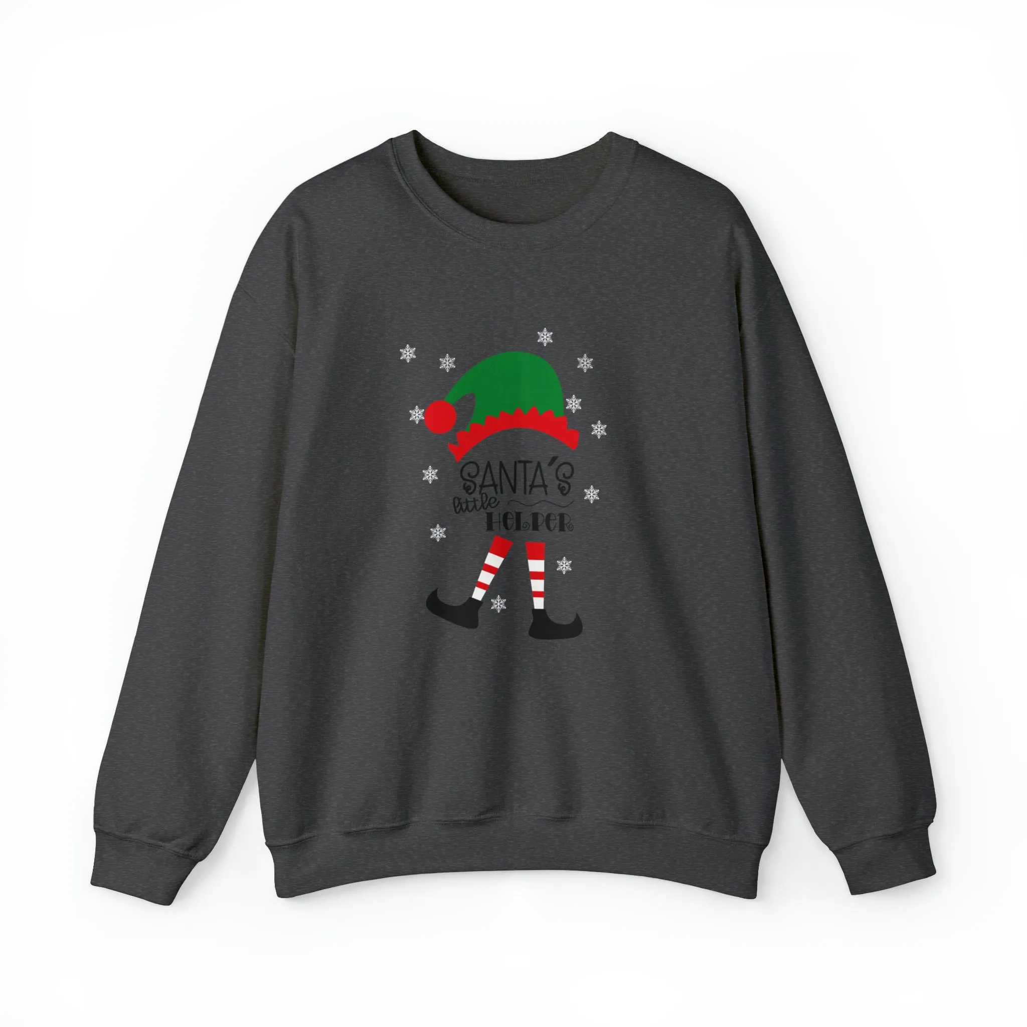 Santa's Little Helper Sweatshirt,Christmas Shirt,Christmas Gift,Trendy Christmas Tshirt,Santa Shirt, Christmas Party Tee, Matching Christmas