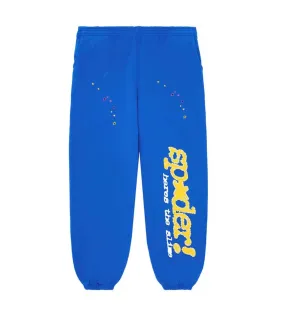 Sp5der Sweatpants Marina Blue