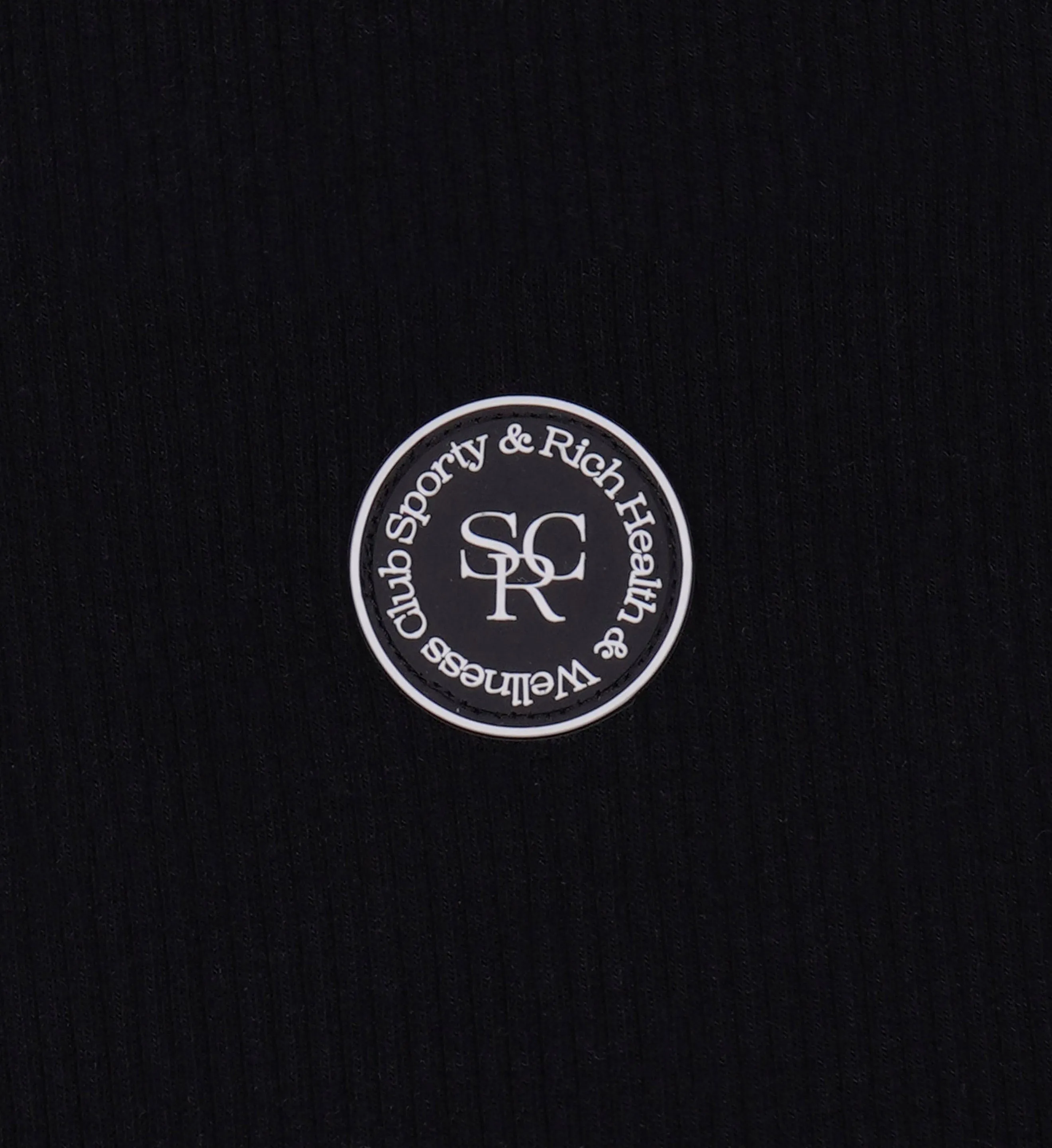 SRHWC Ribbed Tank - Black/White