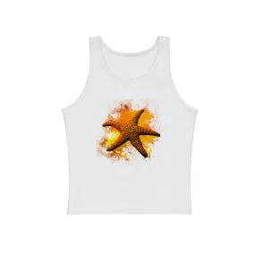 Starfish Orange Premium Unisex Tank Top