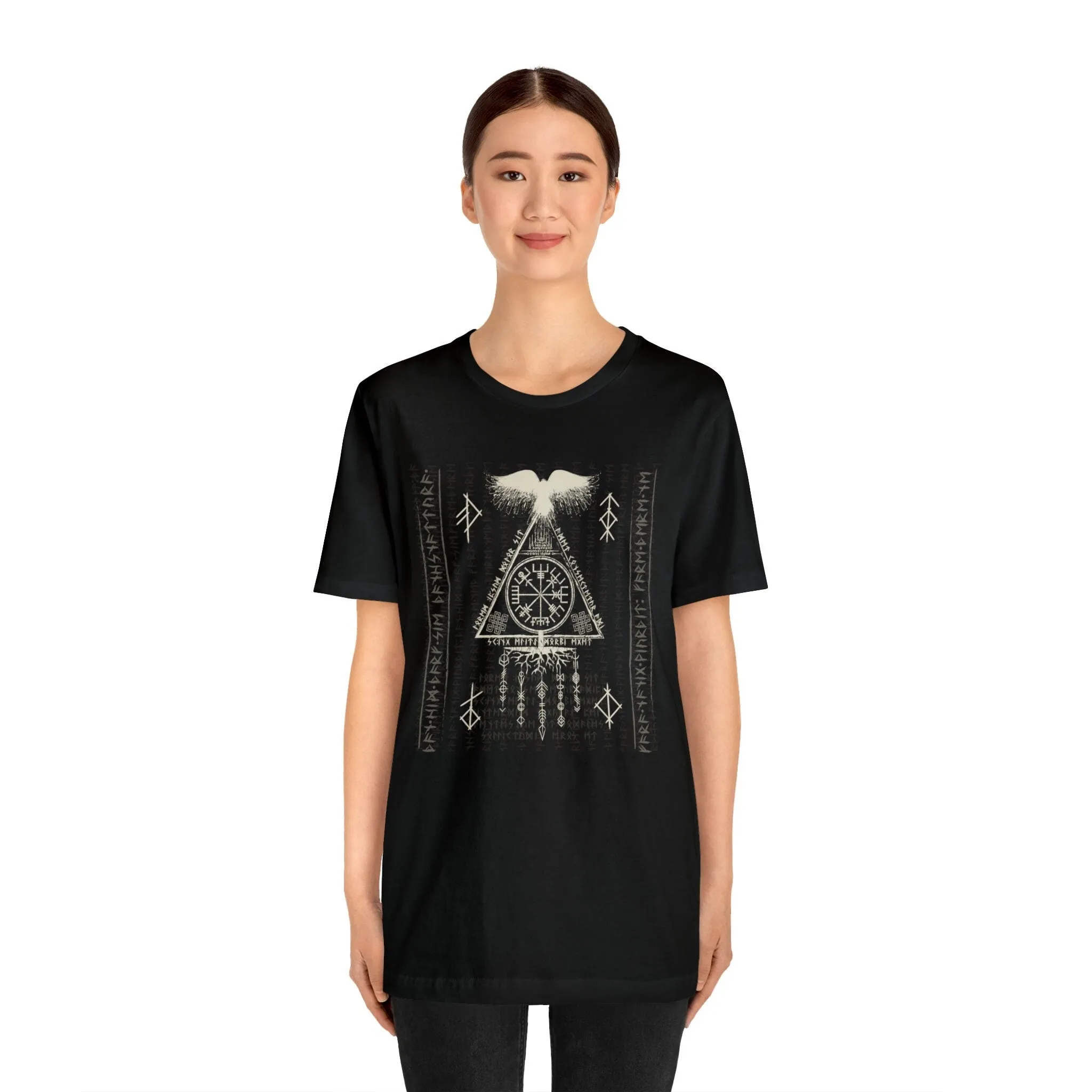 The Crow t-shirt | Funny Apparel | Cute Lose tops | Oversize Big Women clothes | Loose fit Graphic T-shirts