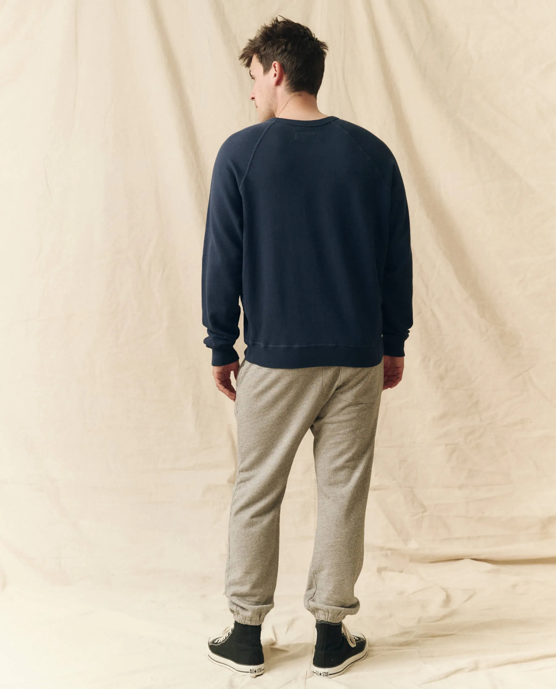 The Men's College Sweatshirt. -- True Navy