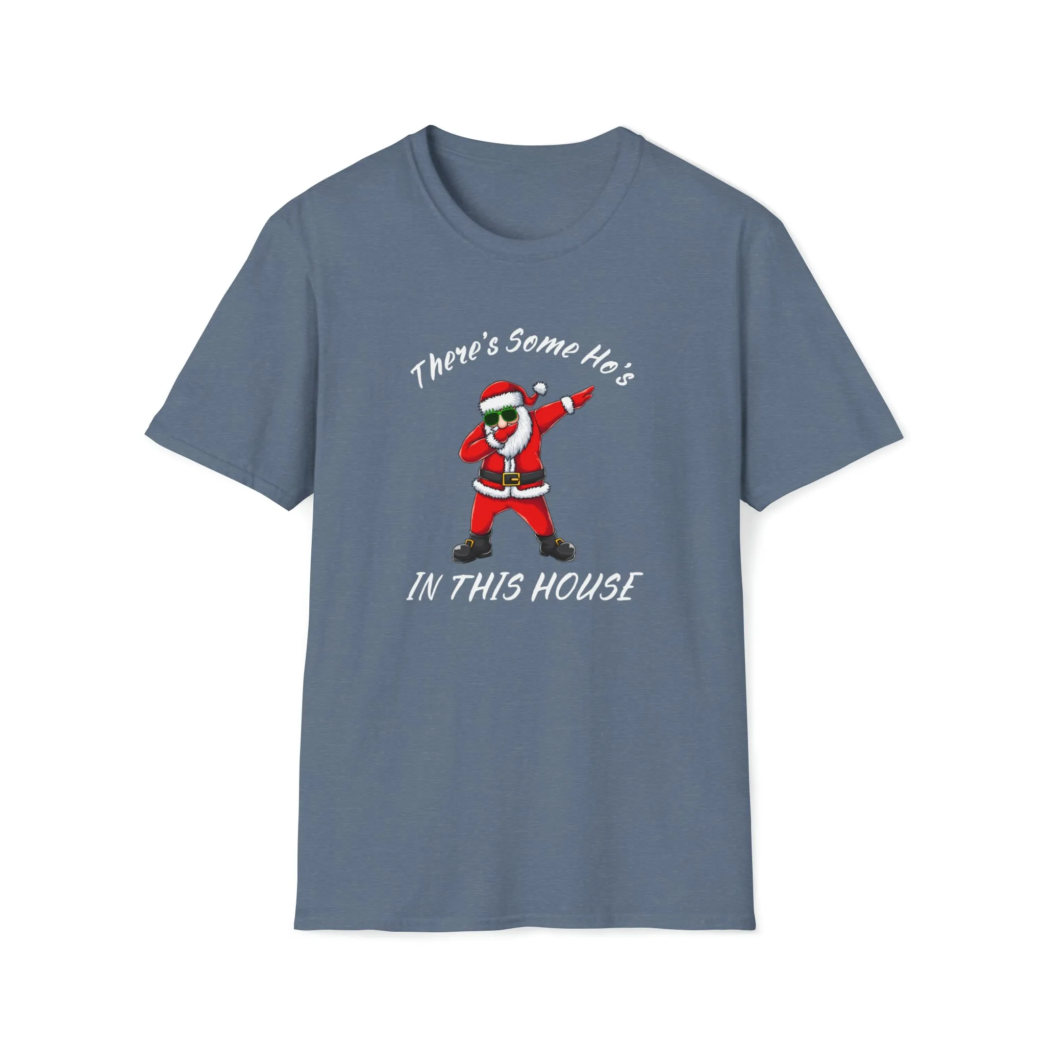 There's Some Ho's In The House, Christmas Shirt, Christmas Costume, Santa Tee, Christmas Gingerbread, Xmas Pajama Shirt, Christmas Gift