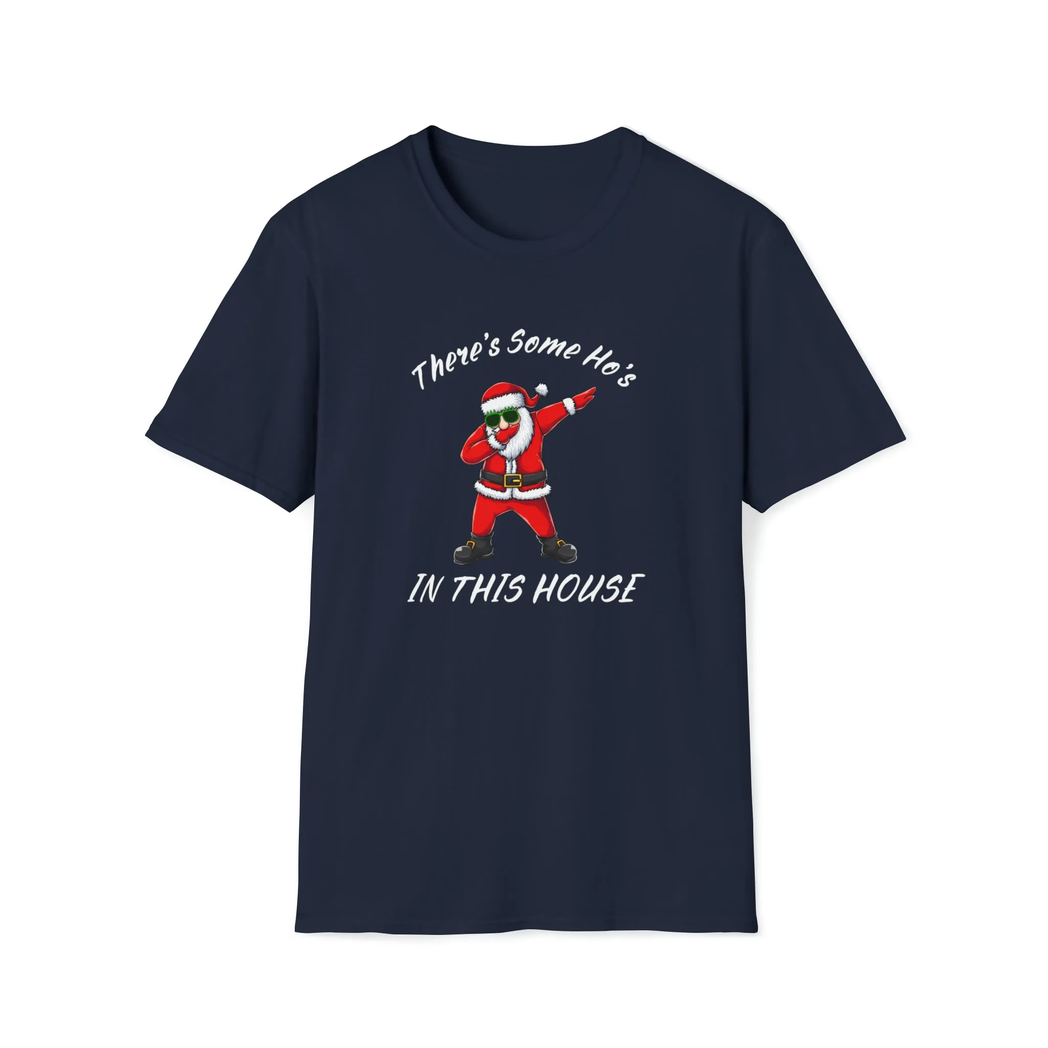 There's Some Ho's In The House, Christmas Shirt, Christmas Costume, Santa Tee, Christmas Gingerbread, Xmas Pajama Shirt, Christmas Gift