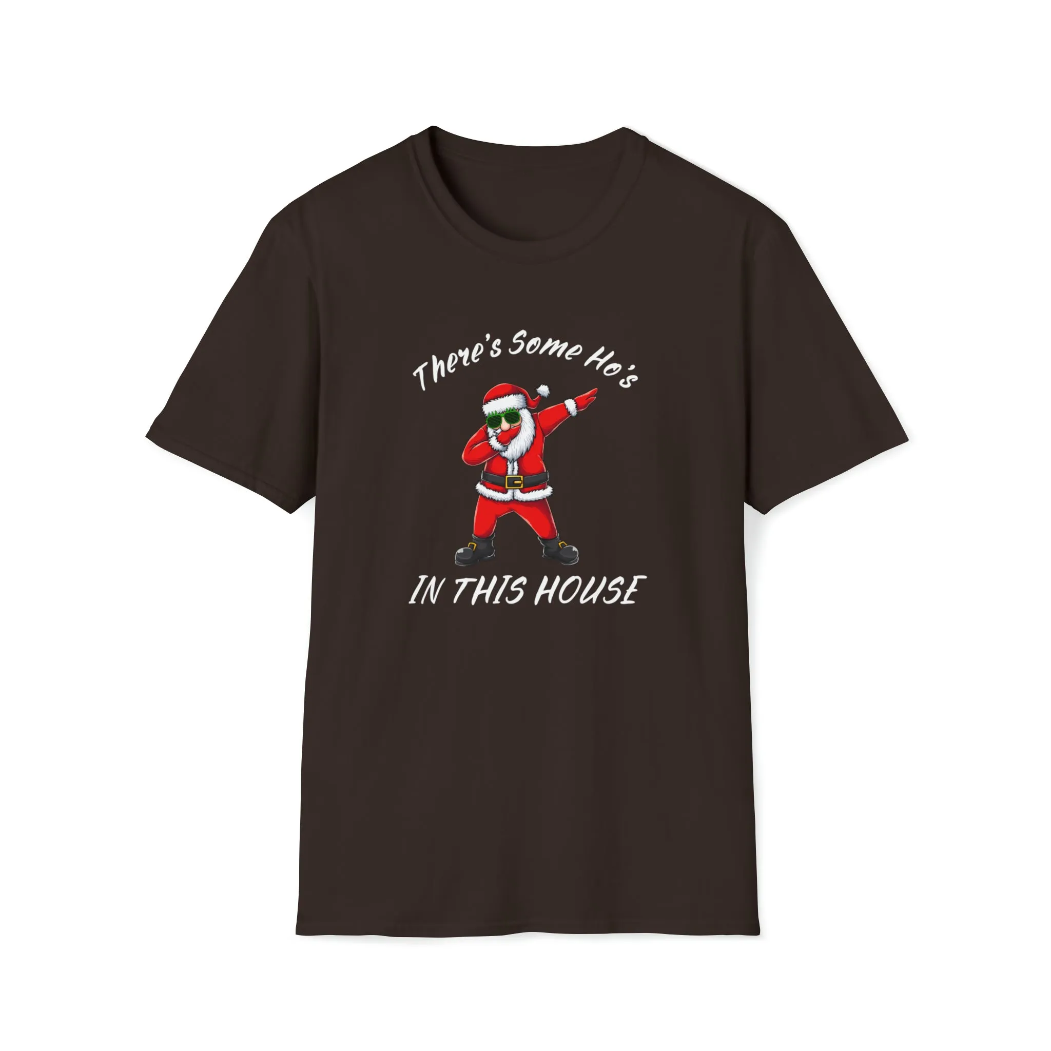 There's Some Ho's In The House, Christmas Shirt, Christmas Costume, Santa Tee, Christmas Gingerbread, Xmas Pajama Shirt, Christmas Gift