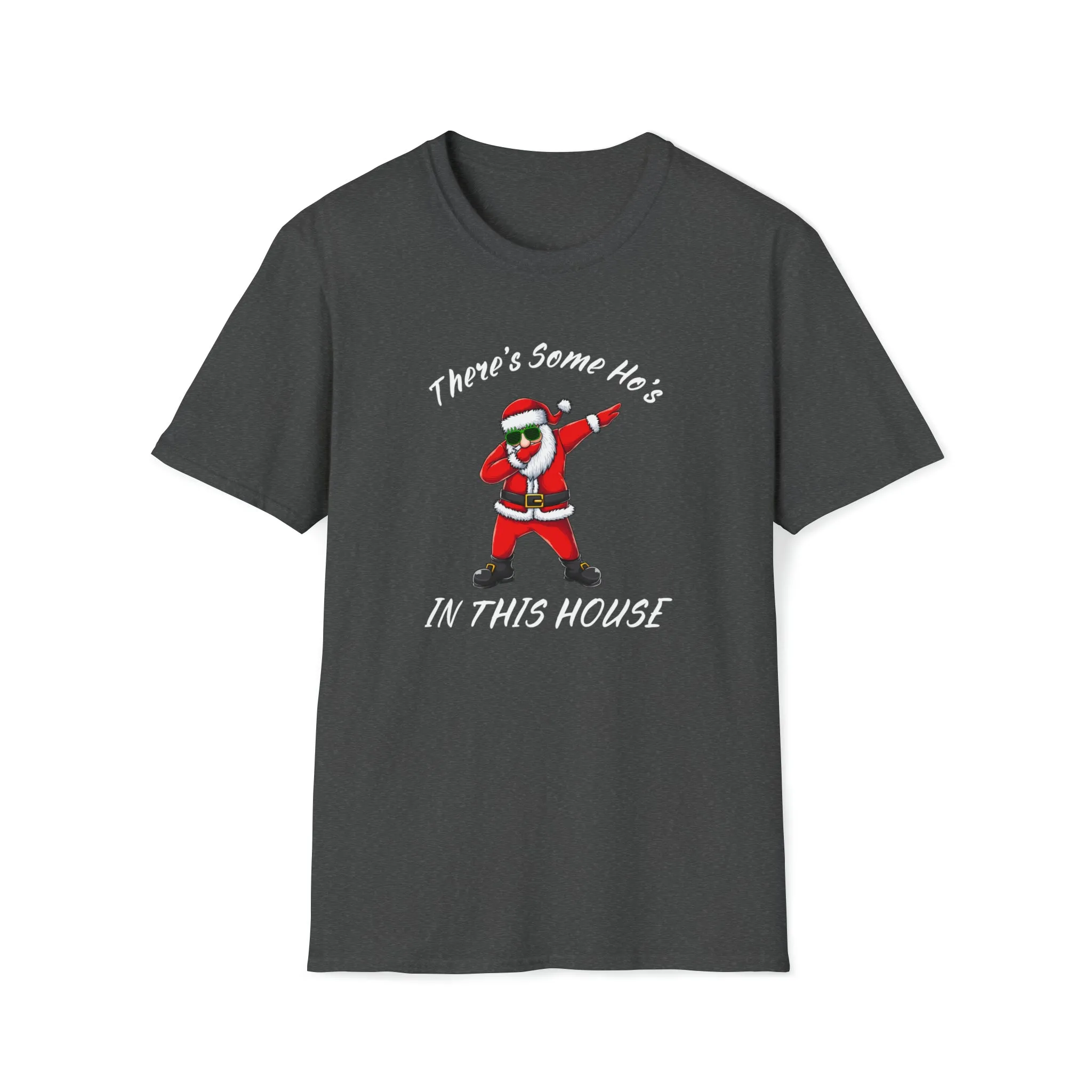There's Some Ho's In The House, Christmas Shirt, Christmas Costume, Santa Tee, Christmas Gingerbread, Xmas Pajama Shirt, Christmas Gift