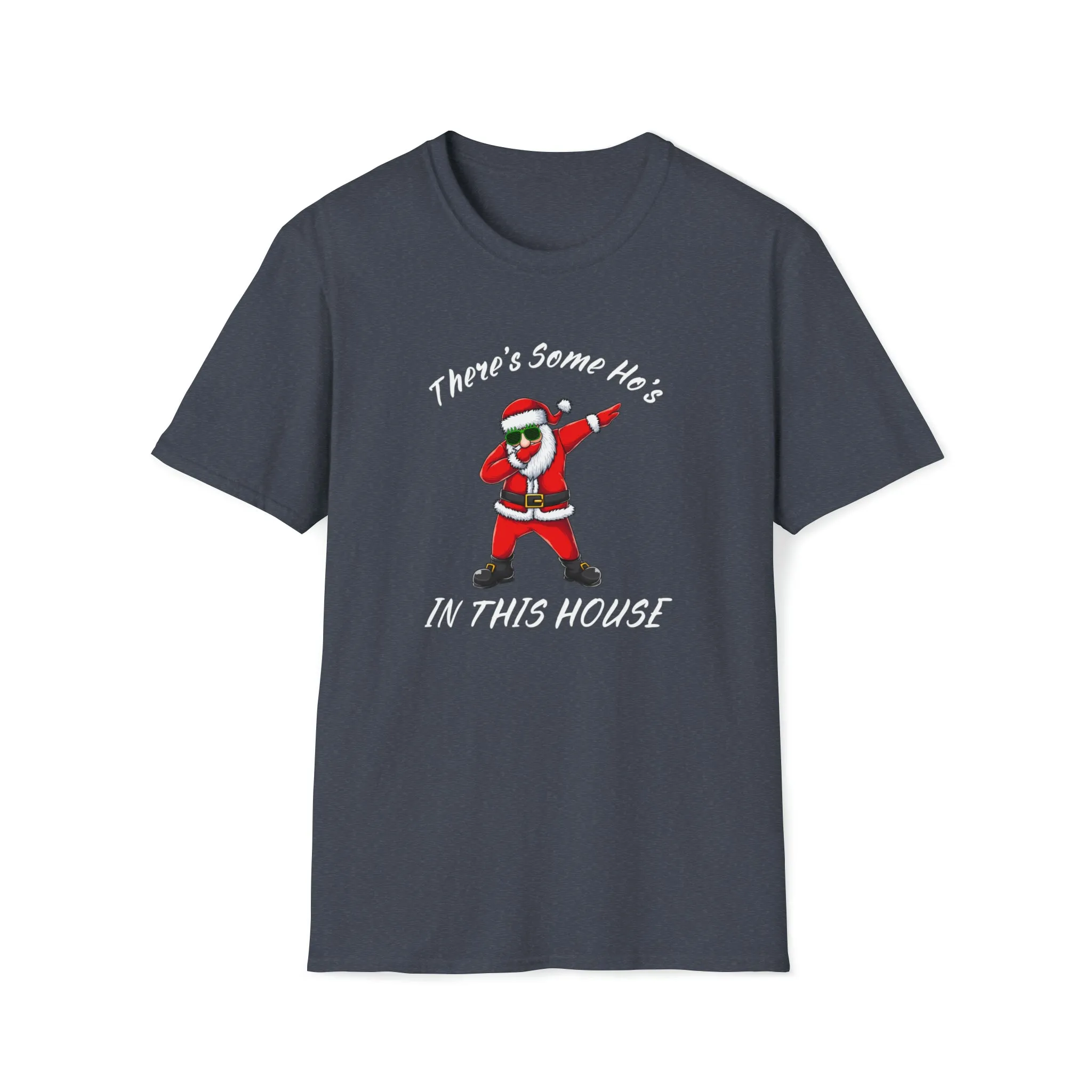 There's Some Ho's In The House, Christmas Shirt, Christmas Costume, Santa Tee, Christmas Gingerbread, Xmas Pajama Shirt, Christmas Gift